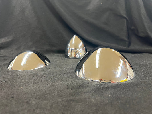 Chromed Bullet Caps