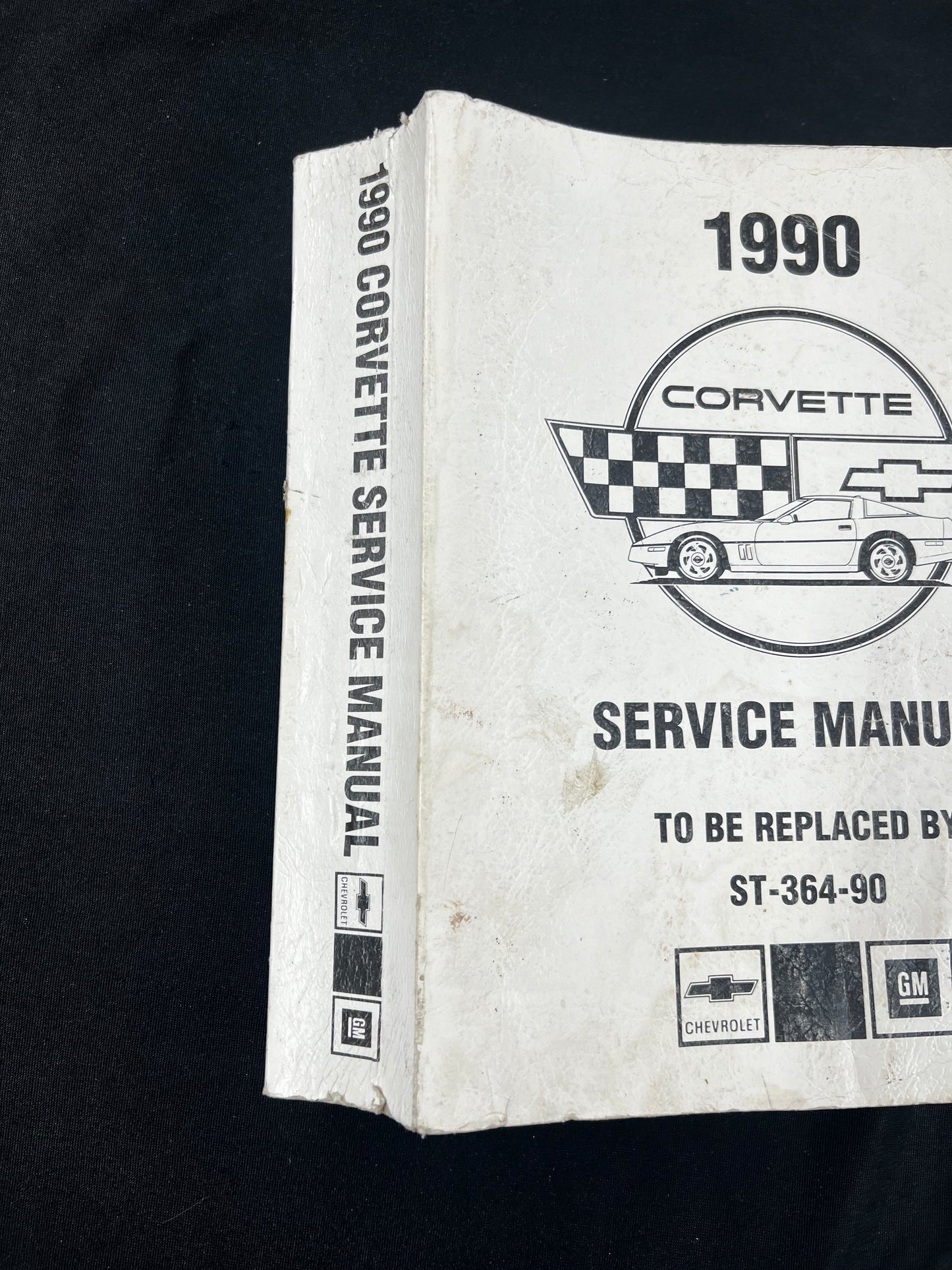 Original 1990 Corvette Repair Shop Manual