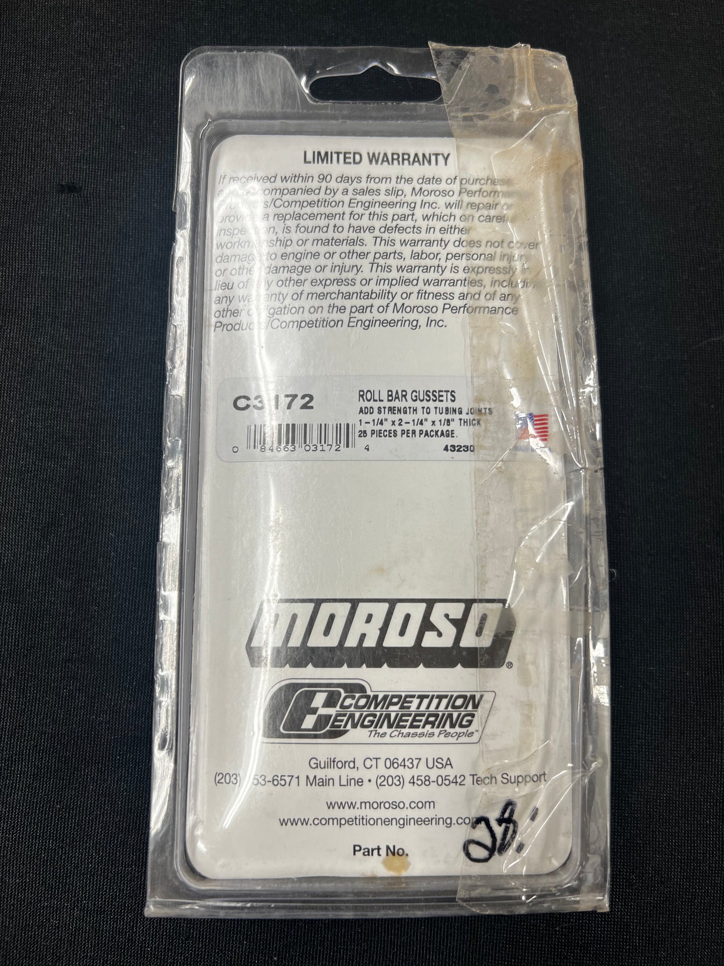GUSSETS, ROLLBAR, STEEL