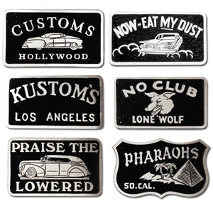 Nostalgic Car Club Plaques