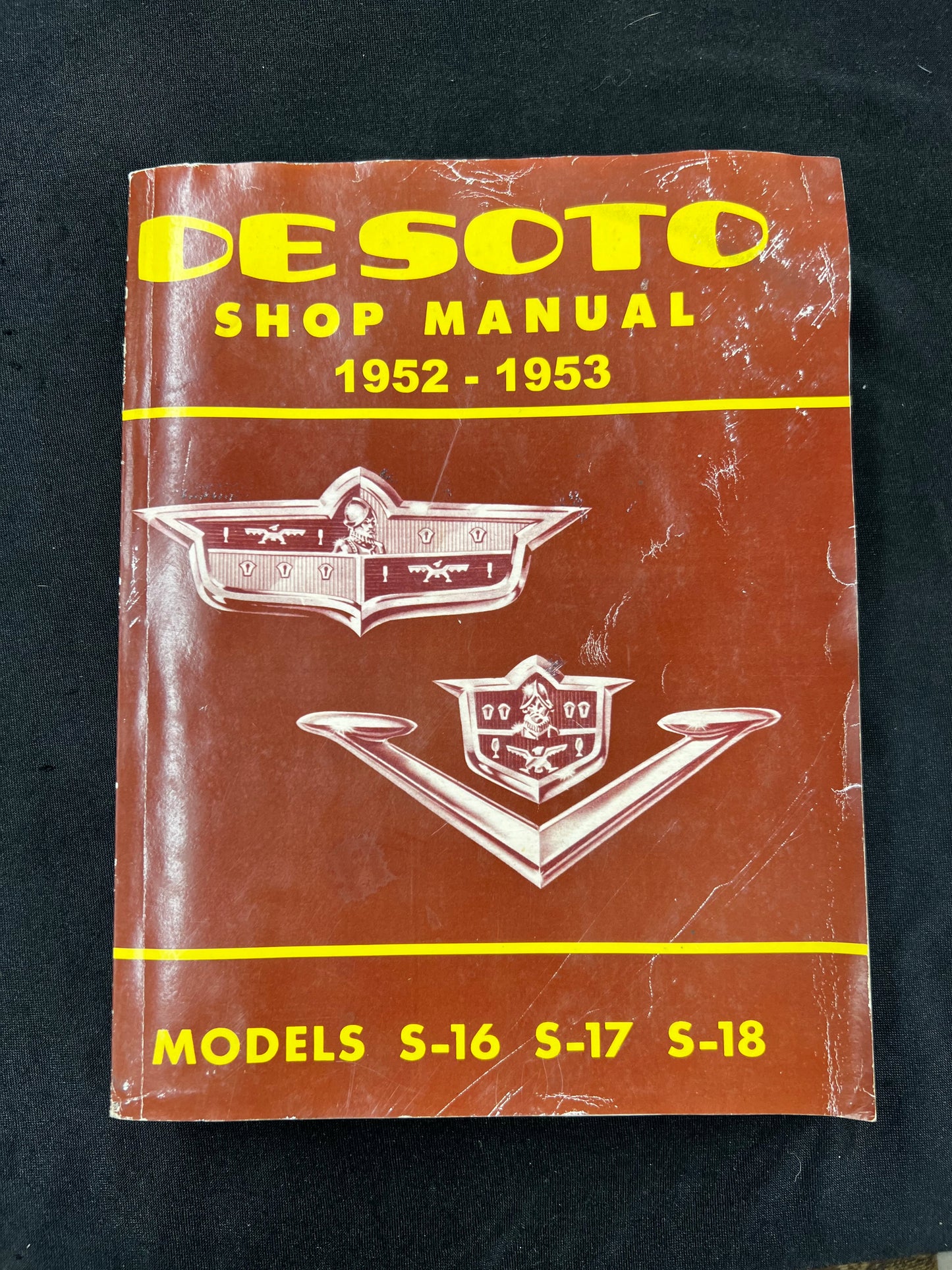 DeSOTO SHOP MANUAL 1952 1953 S16 S17 S18 SERVICE BOOK *ORIGINAL