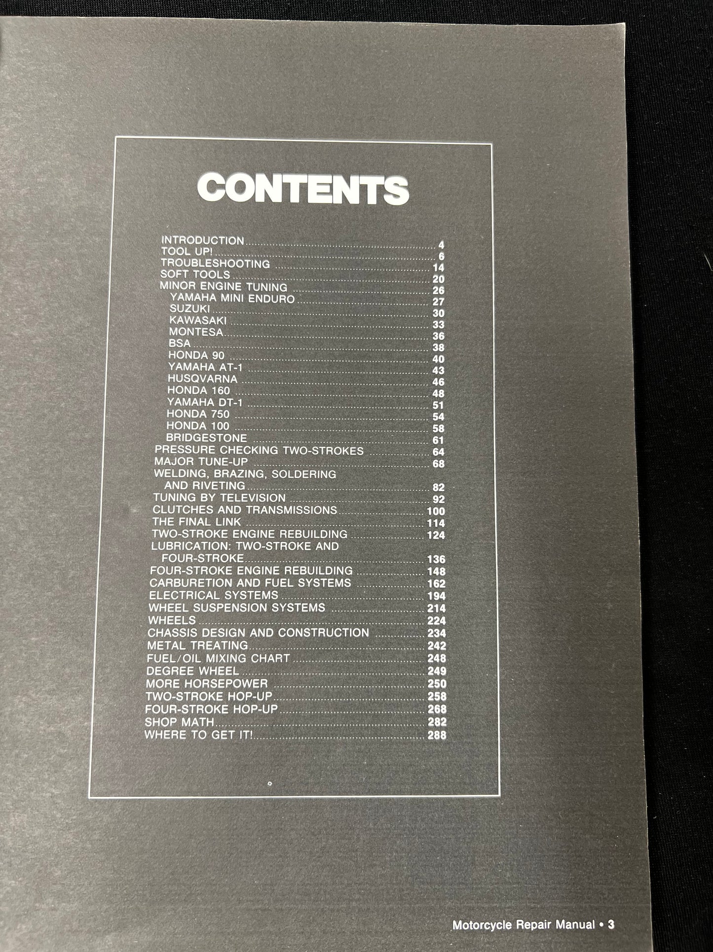 1972 Motorcycle Repair Manual~Bob Greene & the Editors of Motorcyclist Magazine