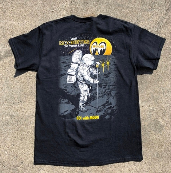 MOON ASTRONAUT T SHIRT