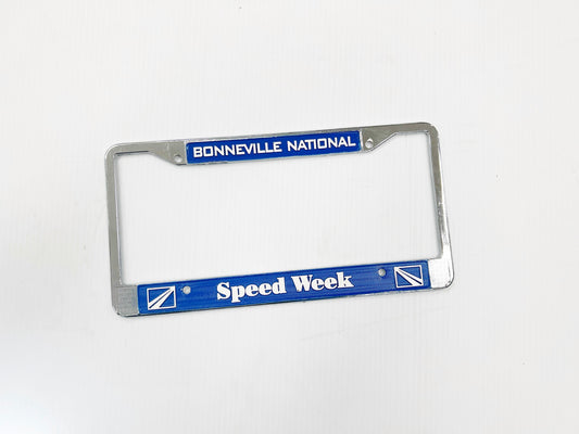 Licence Plate Frame Bonneville