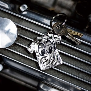 MOON Equipped T-shirt Metal Key Ring