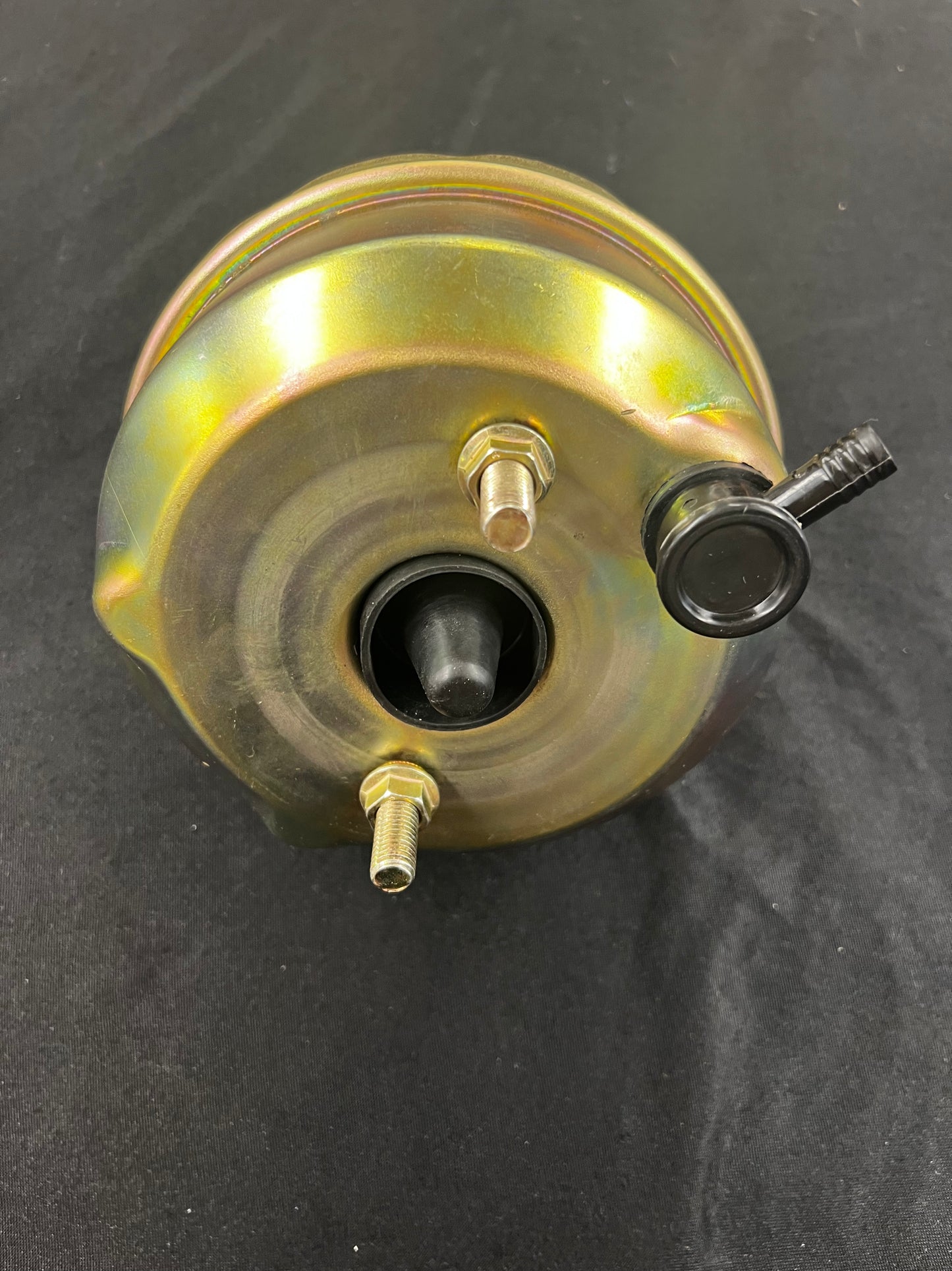 Speedway Single Diaphragm Power Brake Booster, 7 Inch, Chromate Finish