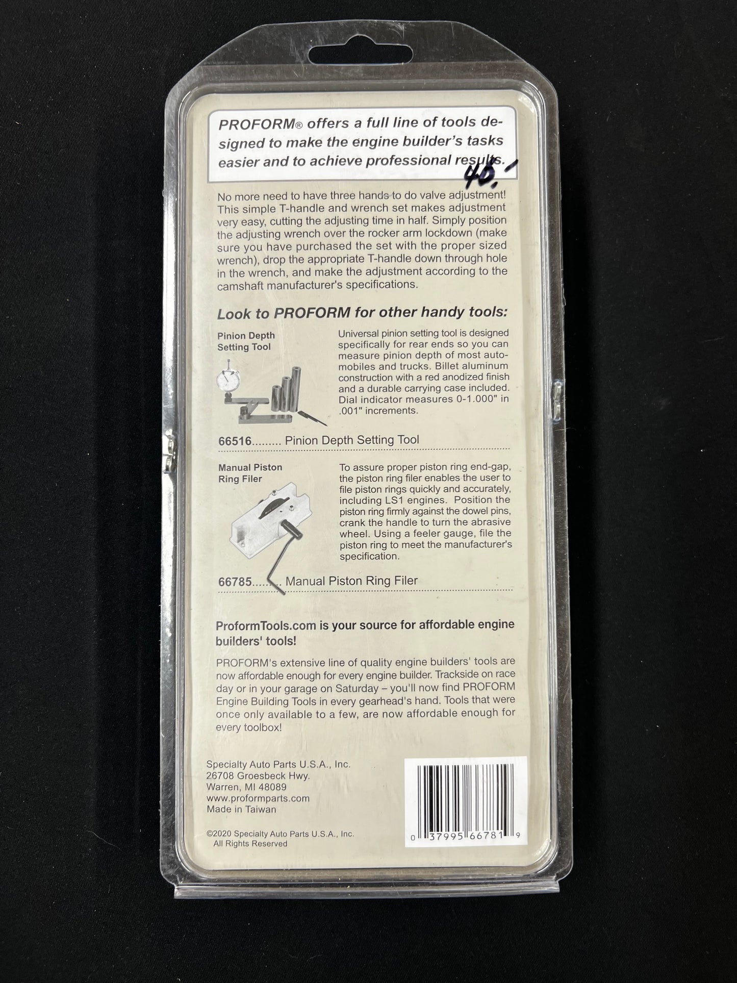 Valve Lash Wrench Set