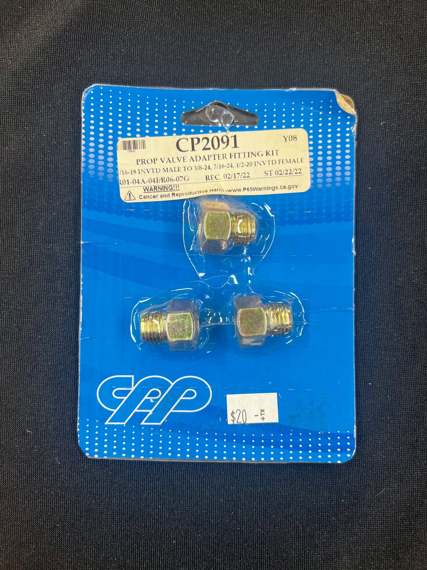 Classic Performance Brake Line Fittings