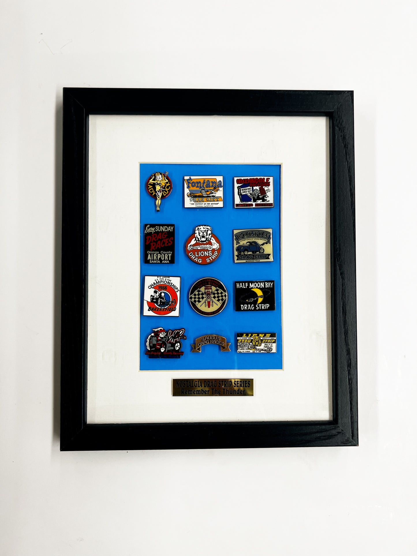 Nostalgia Drag Strip Series Plaque