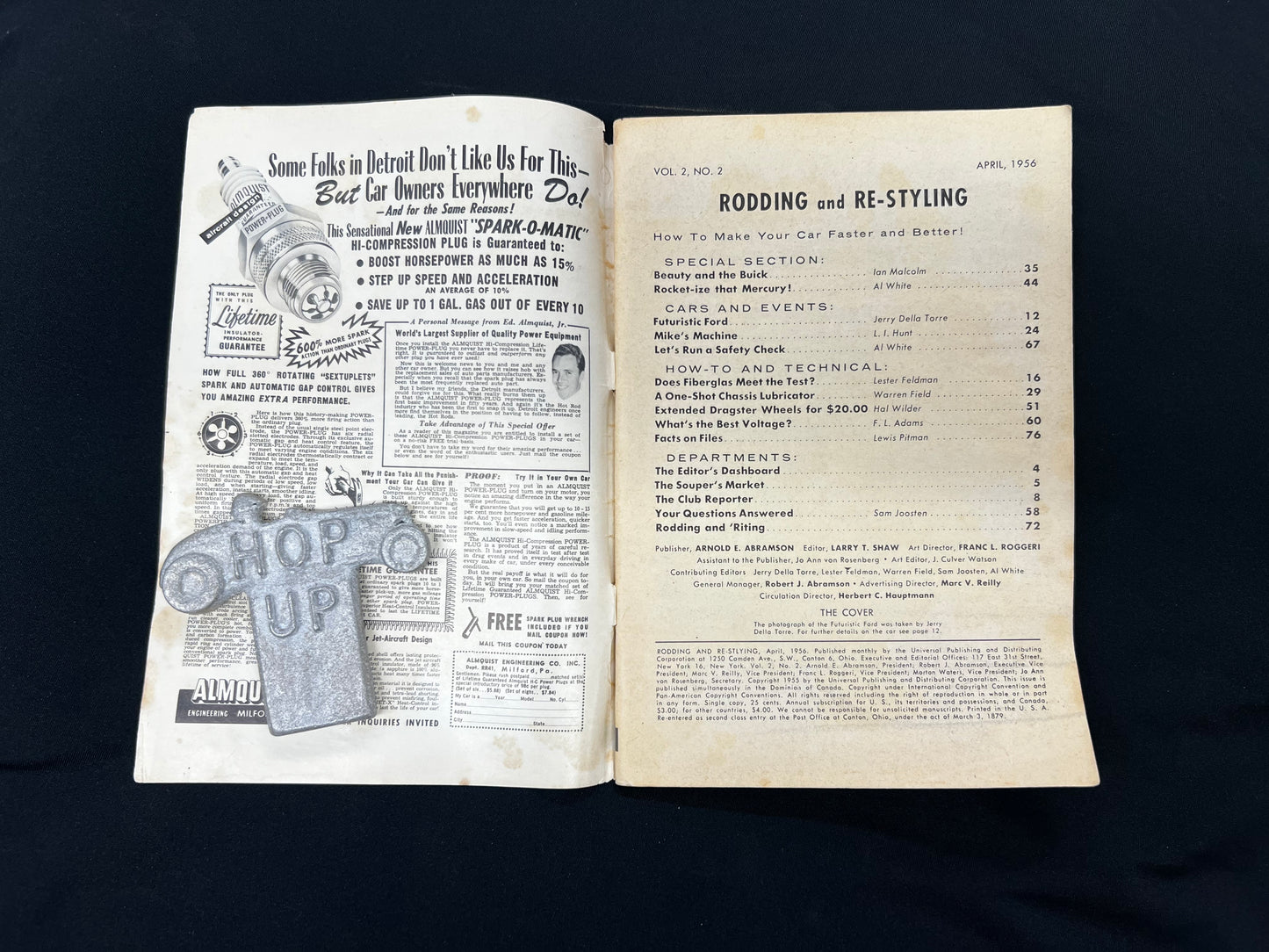 Rodding and Re-styling Magazine April 1956