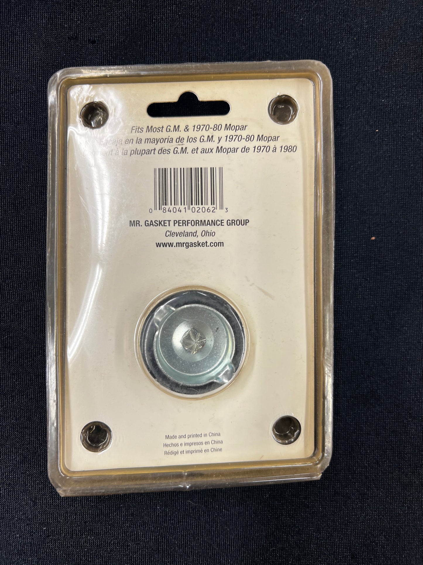 MR. GASKET VALVE COVER/BREATHER FILLER CAP