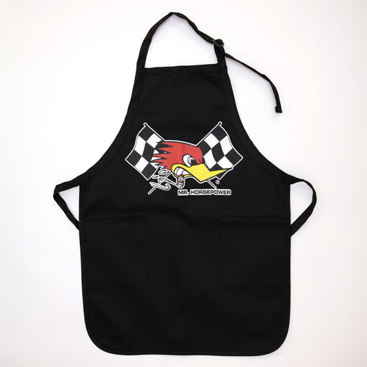 Mr. Horsepower Checkered Flag Apron