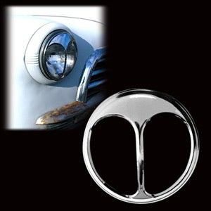 HEADLIGHT COVER CATS EYE 7"