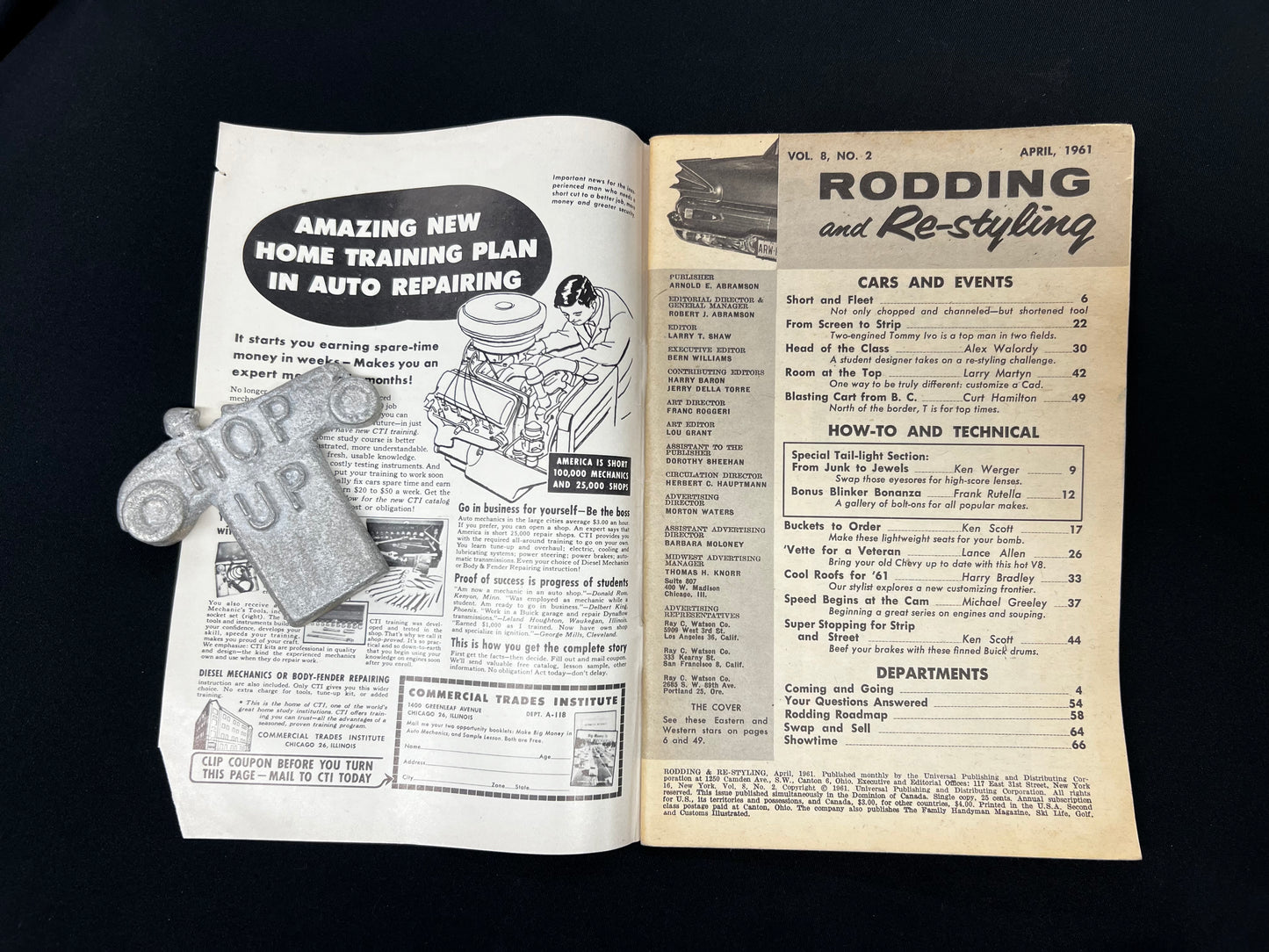 Rodding and Re-styling April 1961