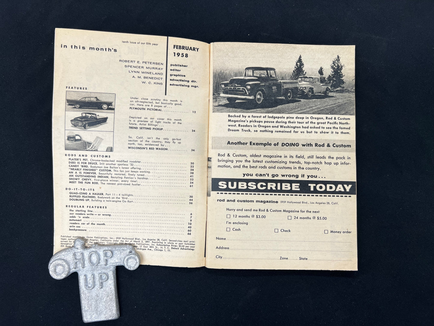 Rod & Custom Magazine February 1958