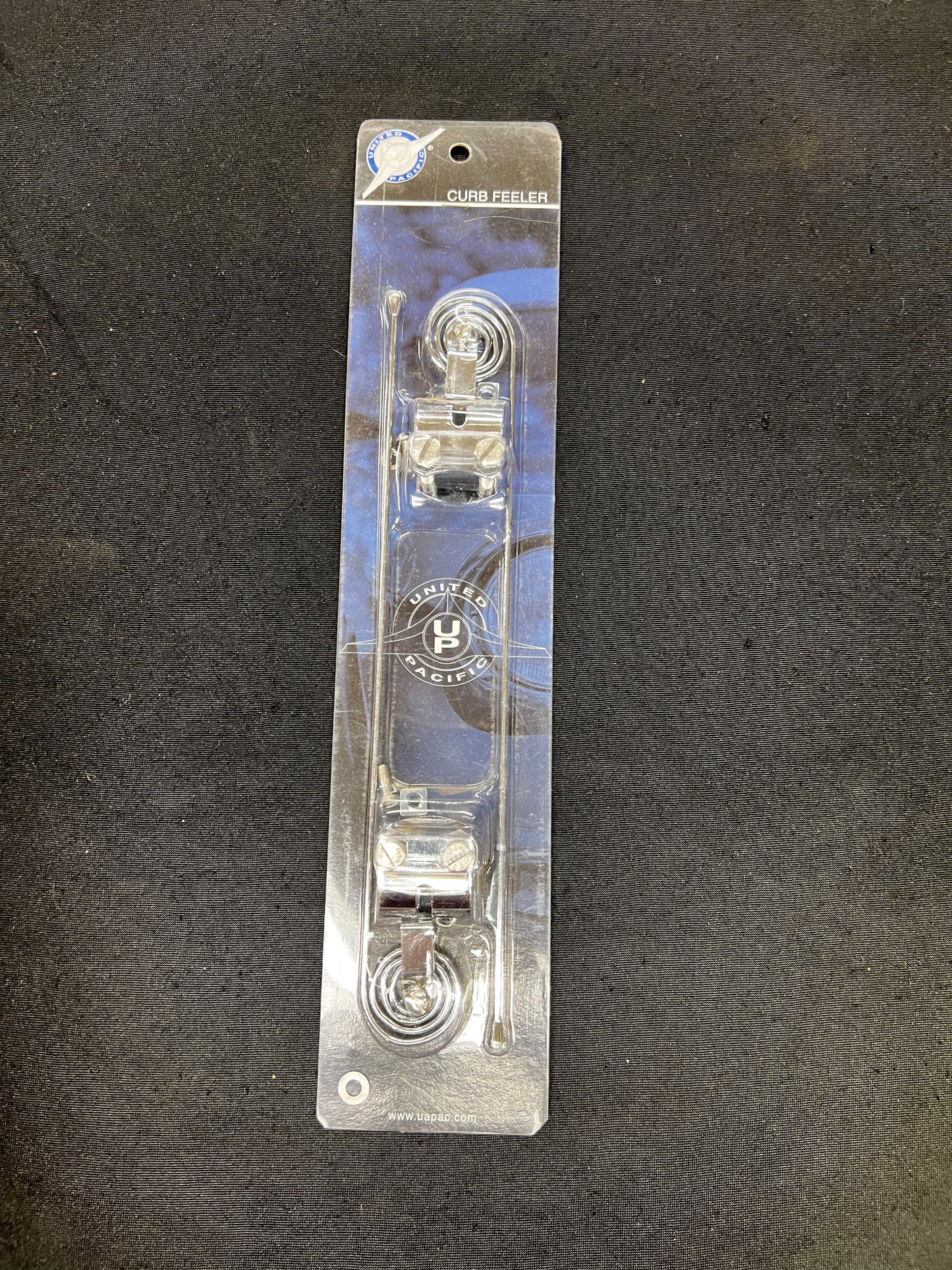 United Pacific Industries 70200 Chrome Vintage Curb Feeler-Set