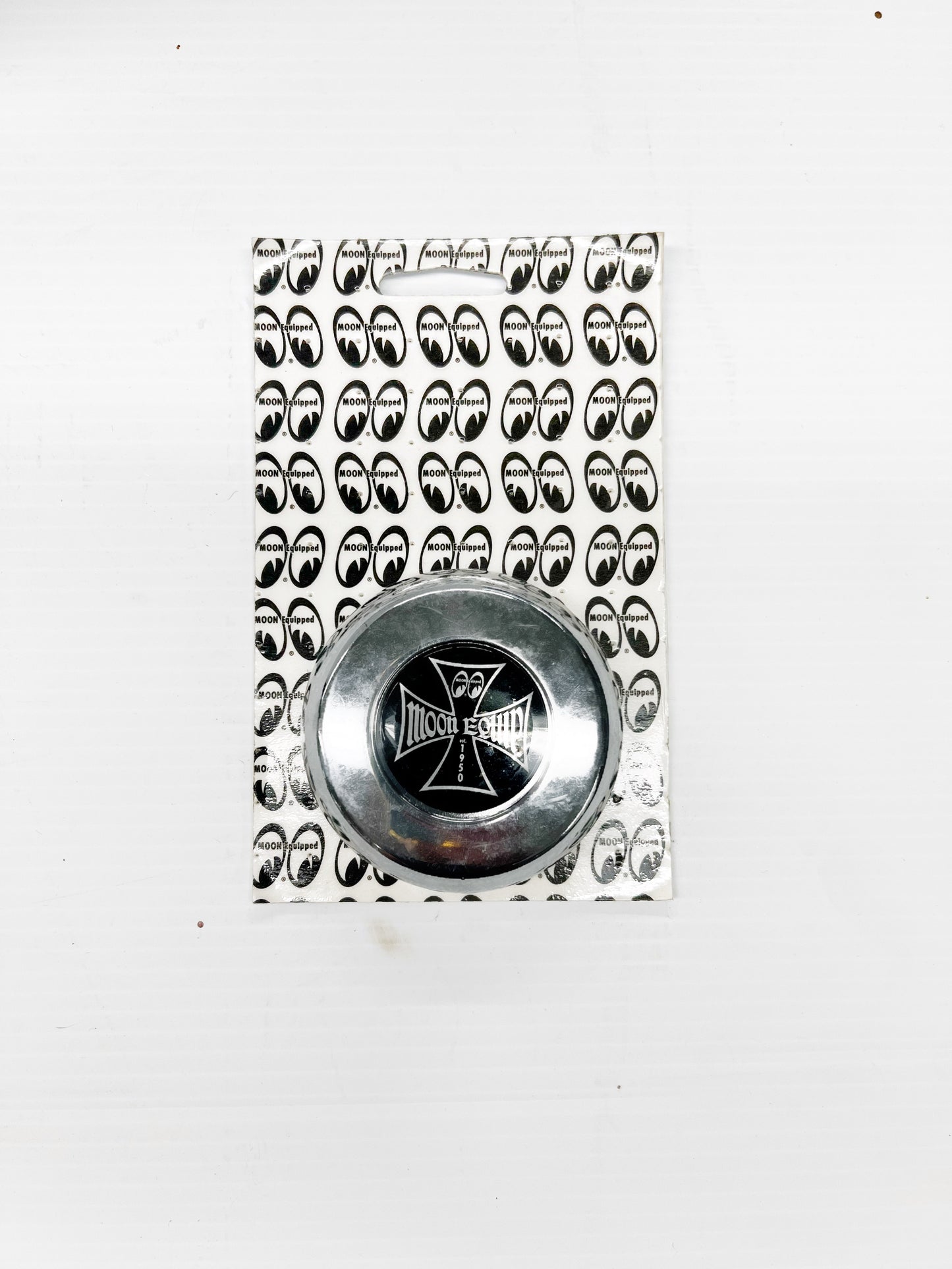 Horn Button Iron Cross