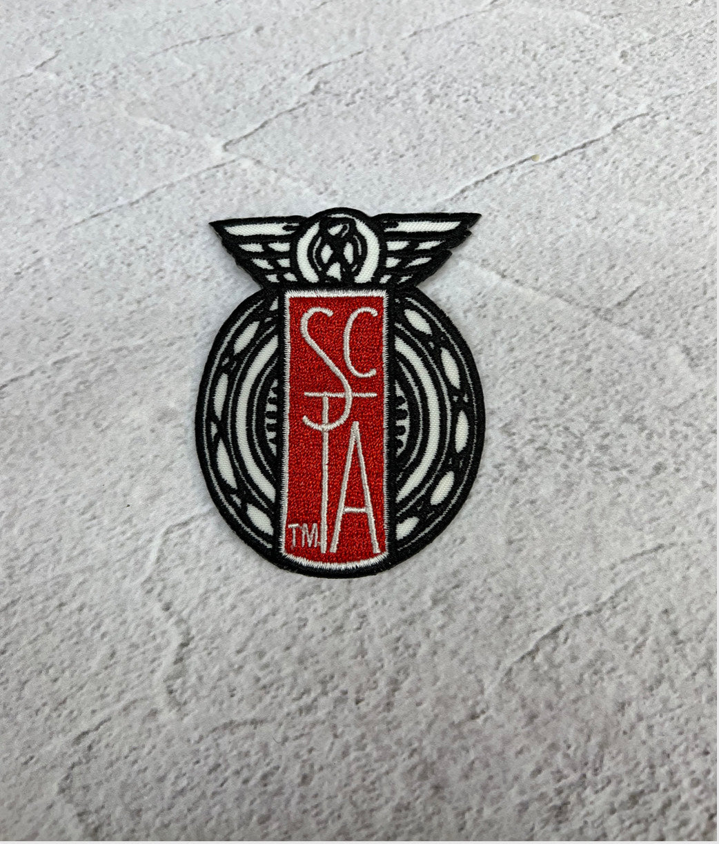 S.C.T.A. EMBROIDERED PATCH – ROUND