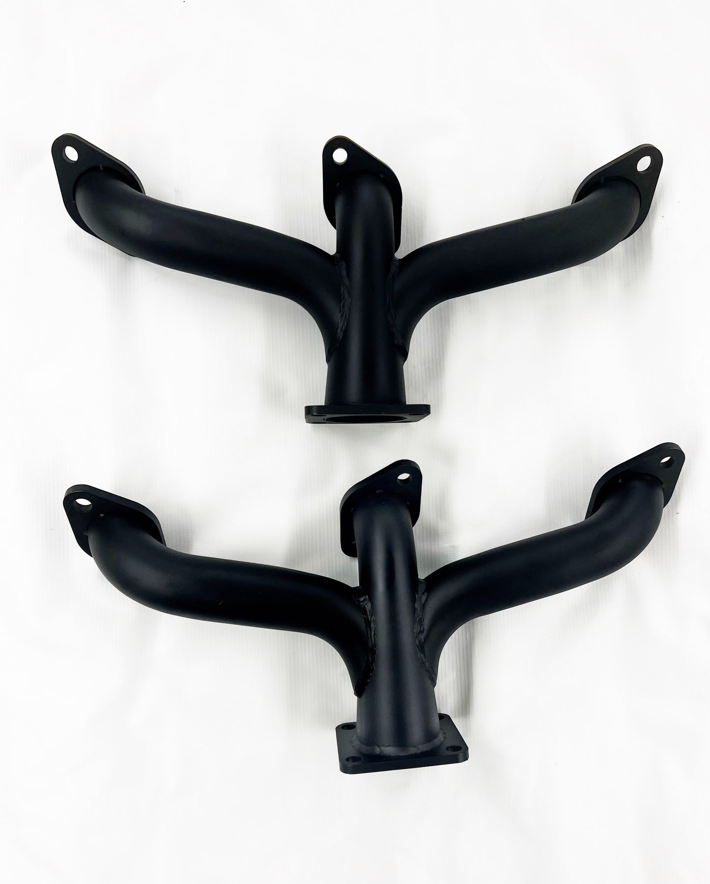 Flowtech 12702-7FLT Flathead Center Exit Block Hugger Header