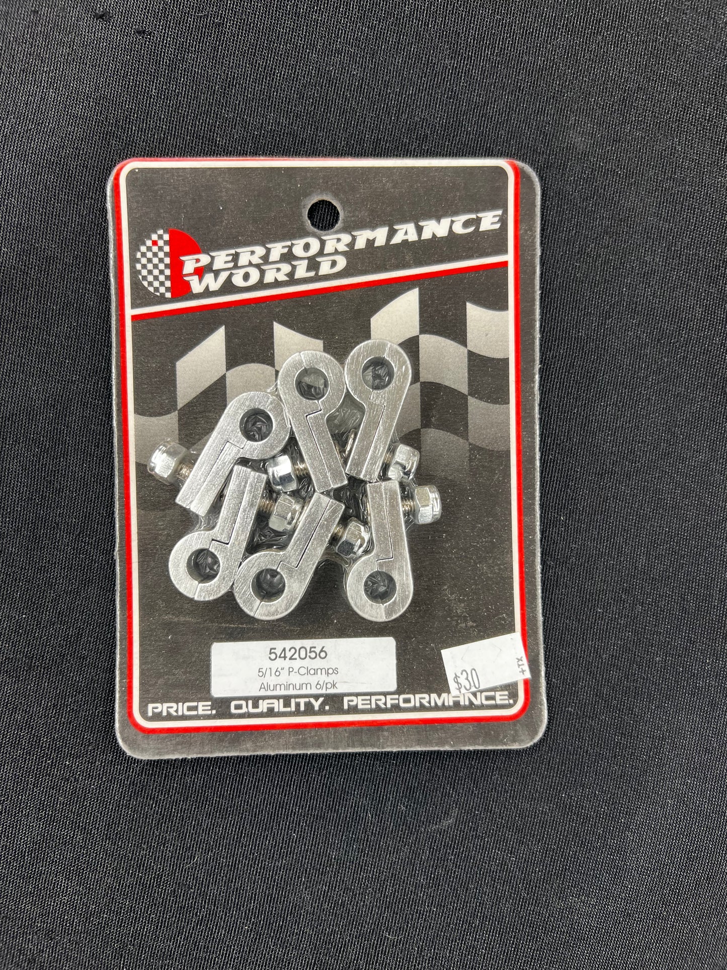 542056 5/16" LINE ALUMINUM P-CLAMPS 6/PK