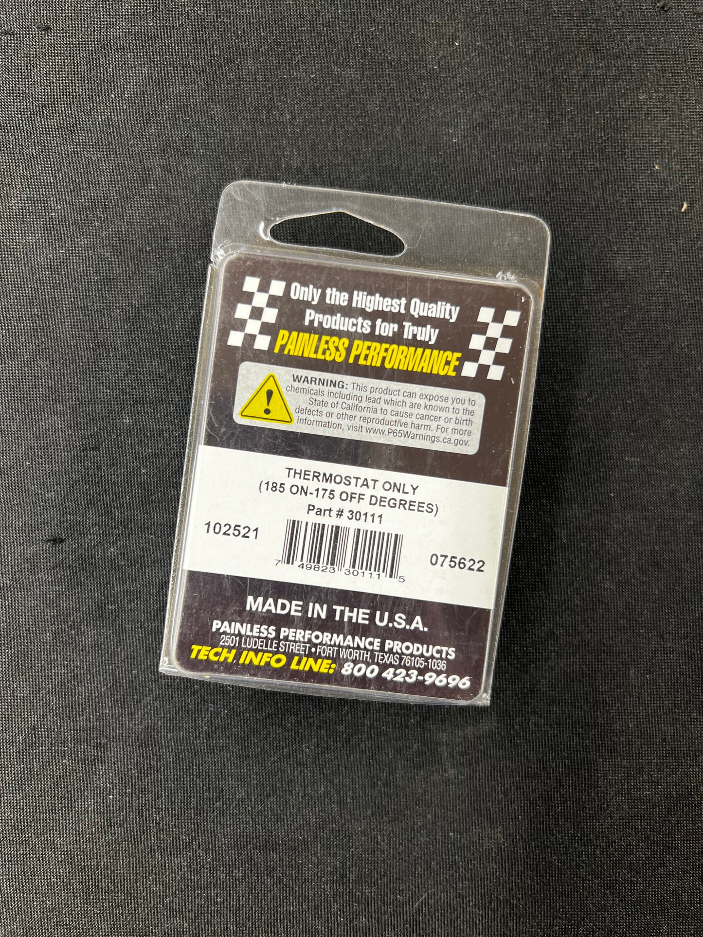 Thermostatic switch w/adapter only