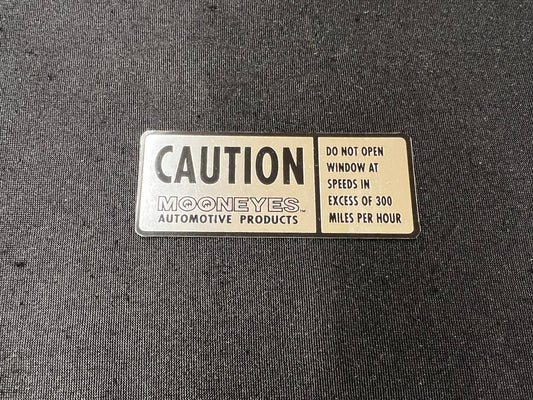 Mooneyes Caution Sticker