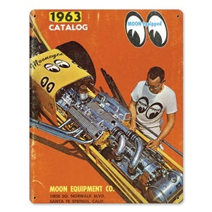 1963 MOON Catalog Vintage Sign