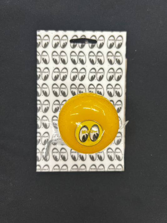 MOON Shift Knob with Threaded Inserts Yellow