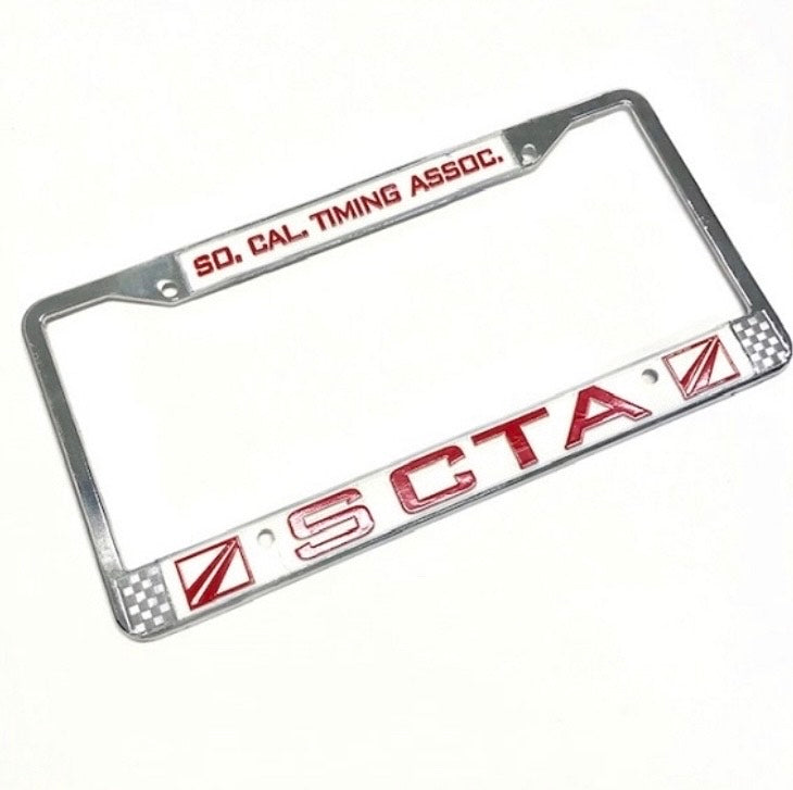S.C.T.A. LICENSE PLATE FRAME