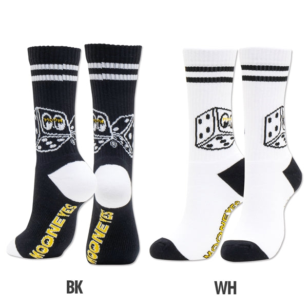 MOON Twin Dice Socks