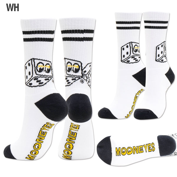 MOON Twin Dice Socks