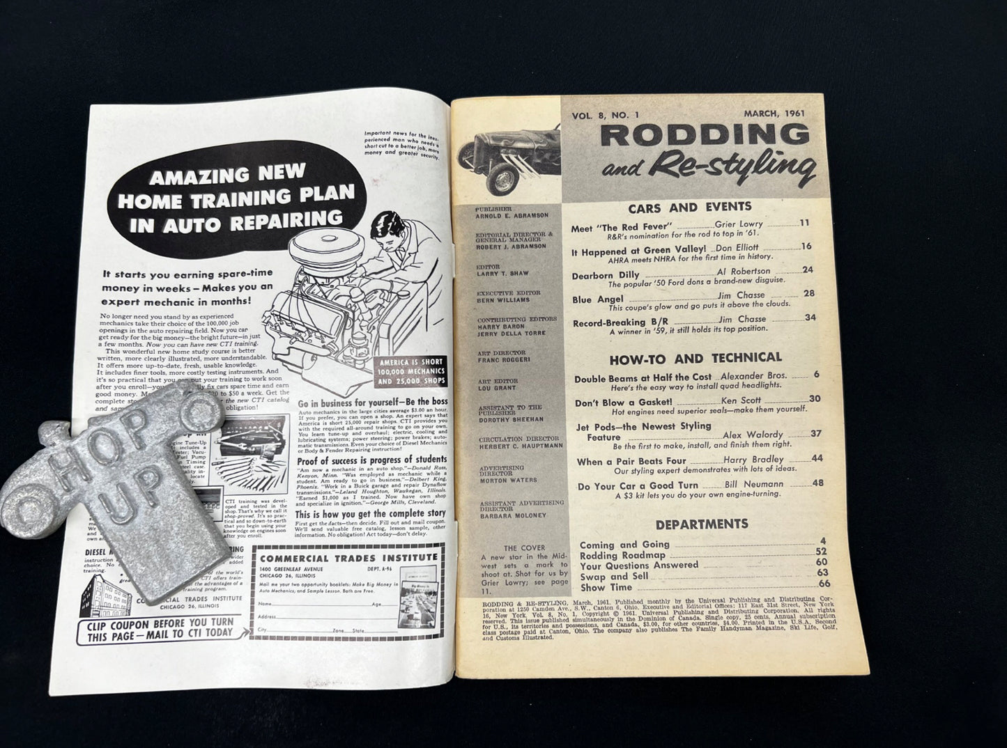 Rodding and Re-styling March 1961