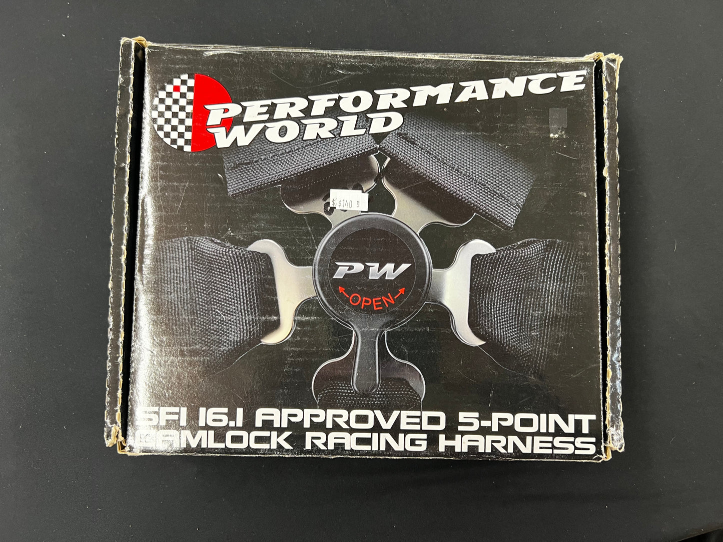 SFI 16.1 5-POINT CAMLOCK RACING HARNESS YELLOW