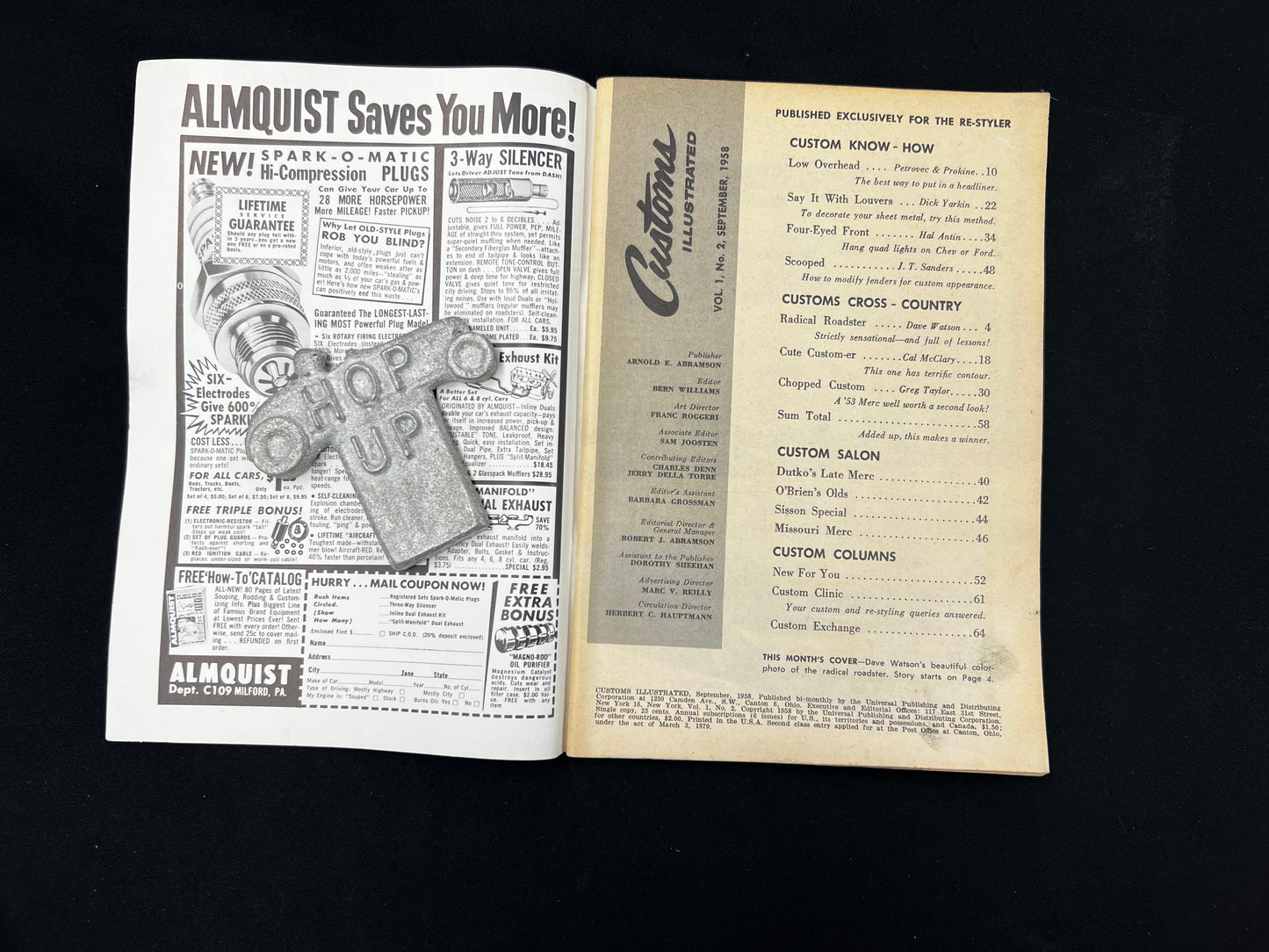Custom Illustrated Magazine September 1958