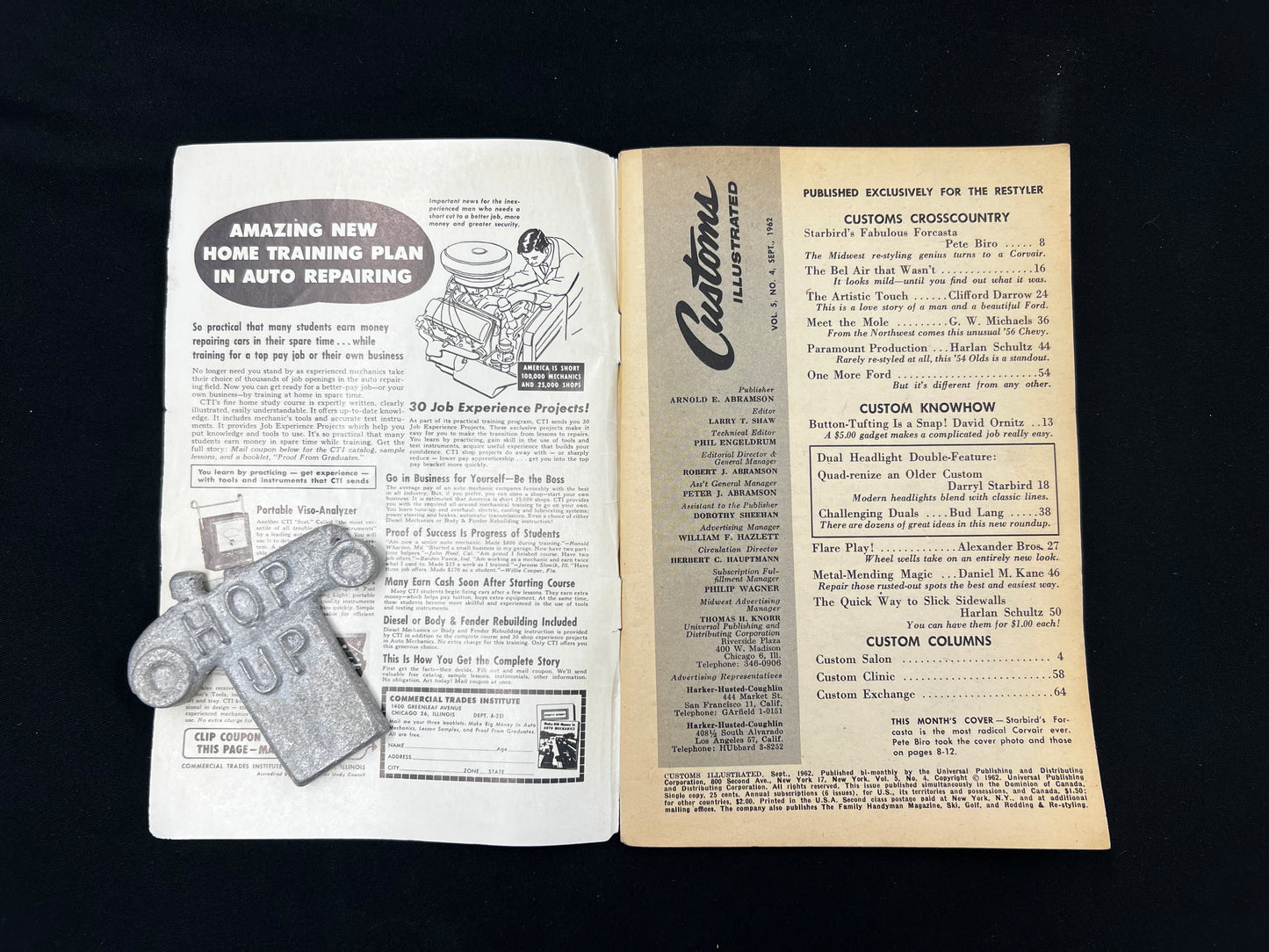 Customs Illustrated Magazine September 1962