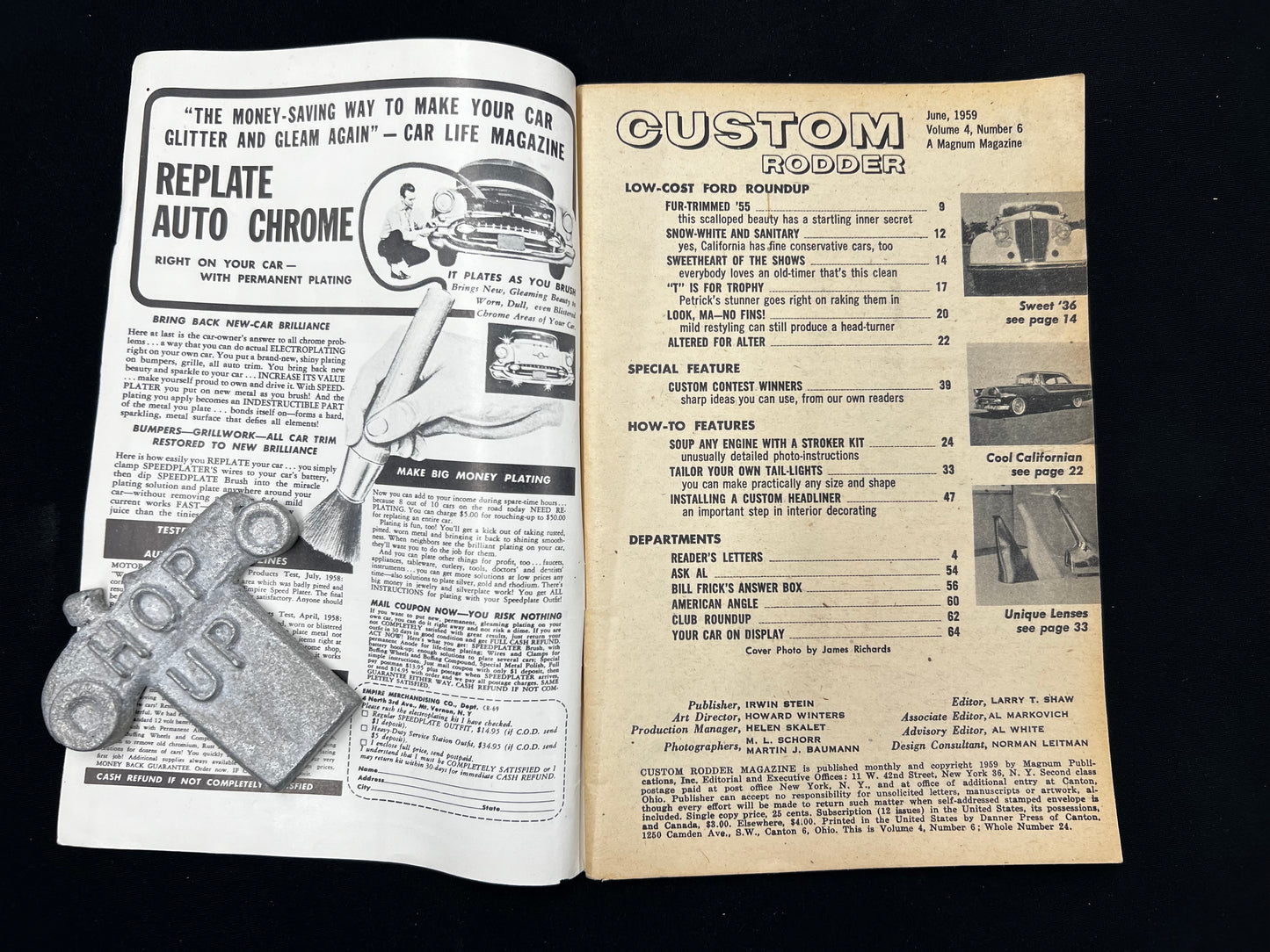 Custom Rodder Magazine June 1959