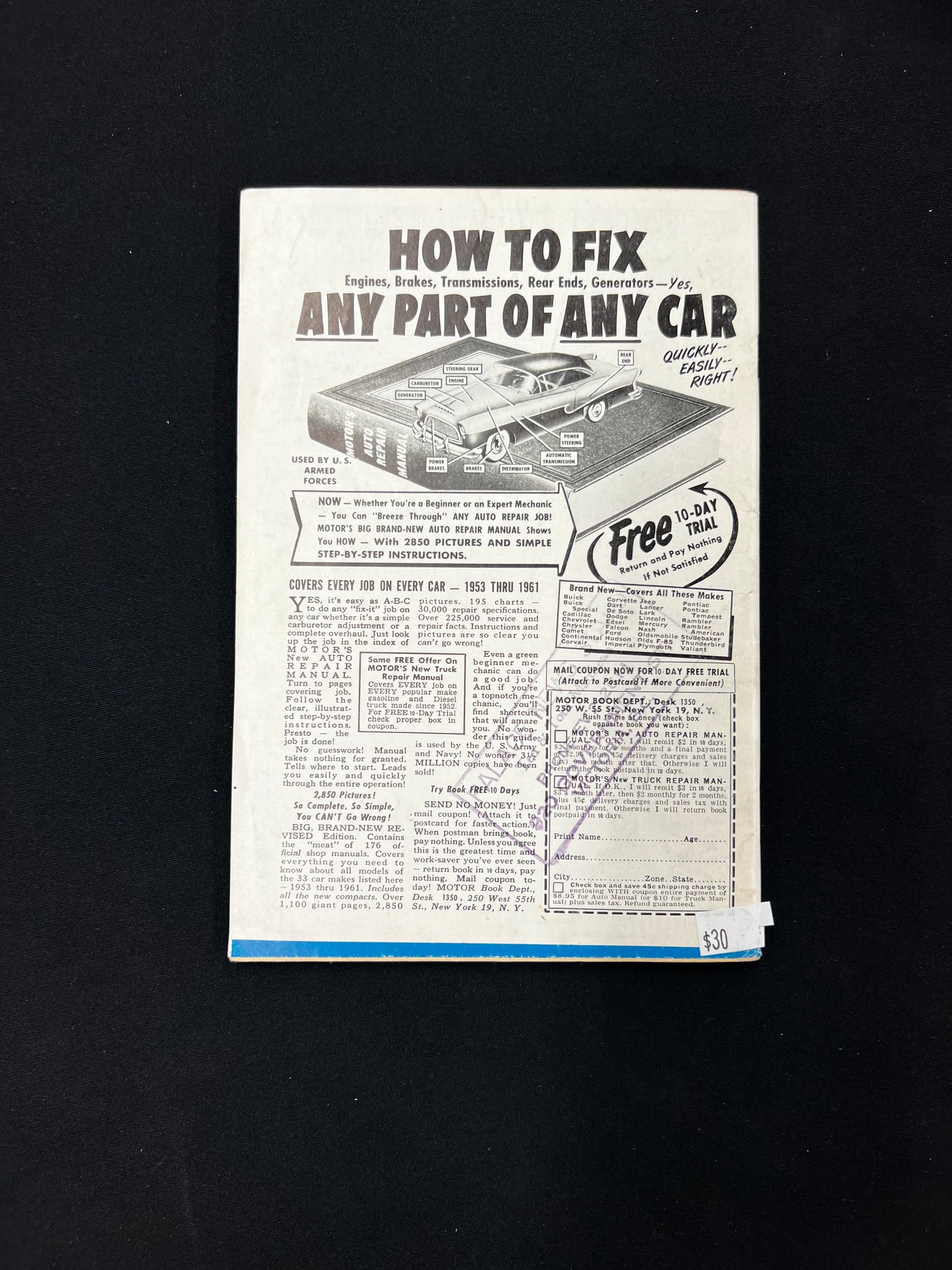 Custom Rodder Magazine October 1961