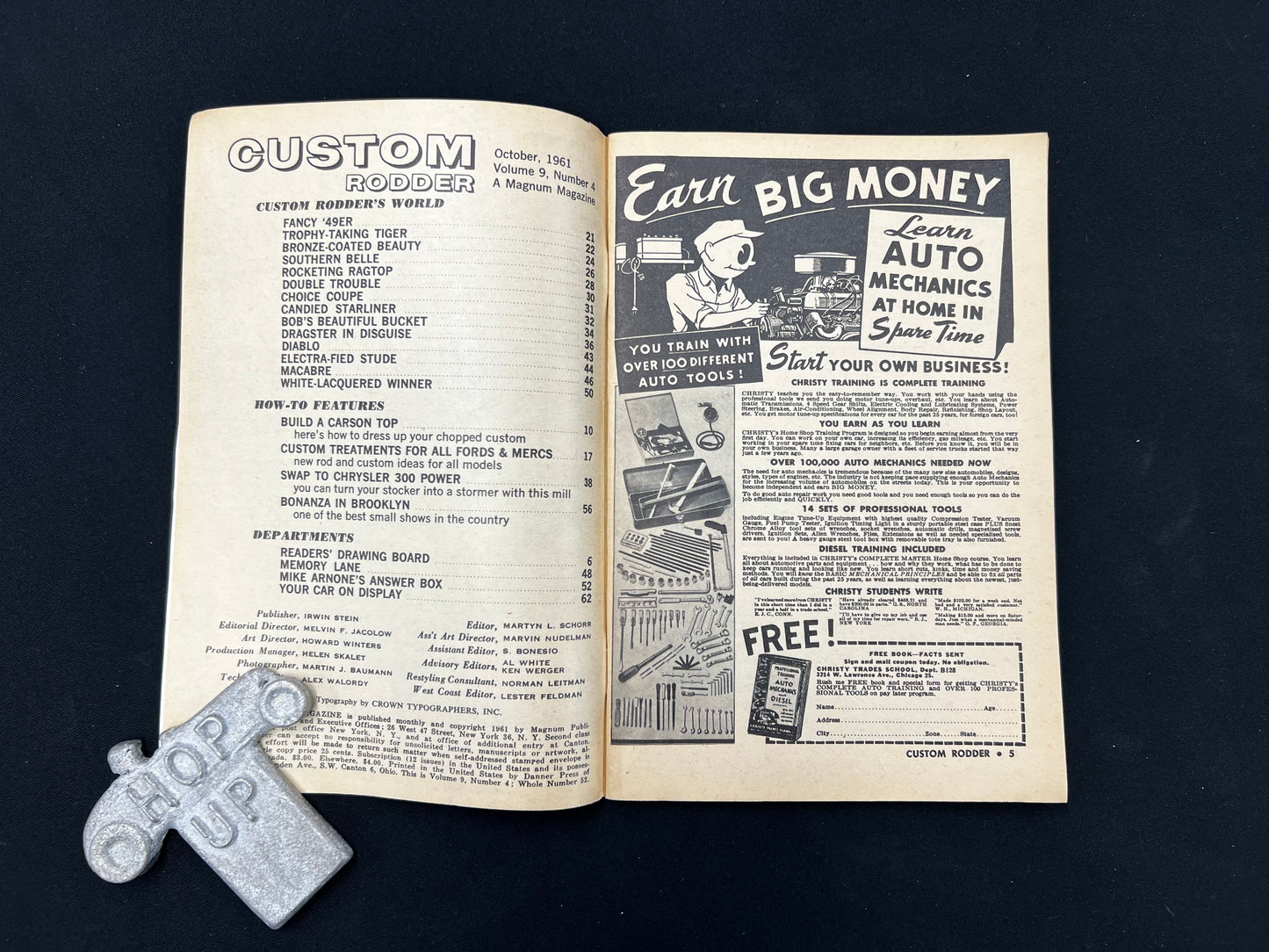 Custom Rodder Magazine October 1961