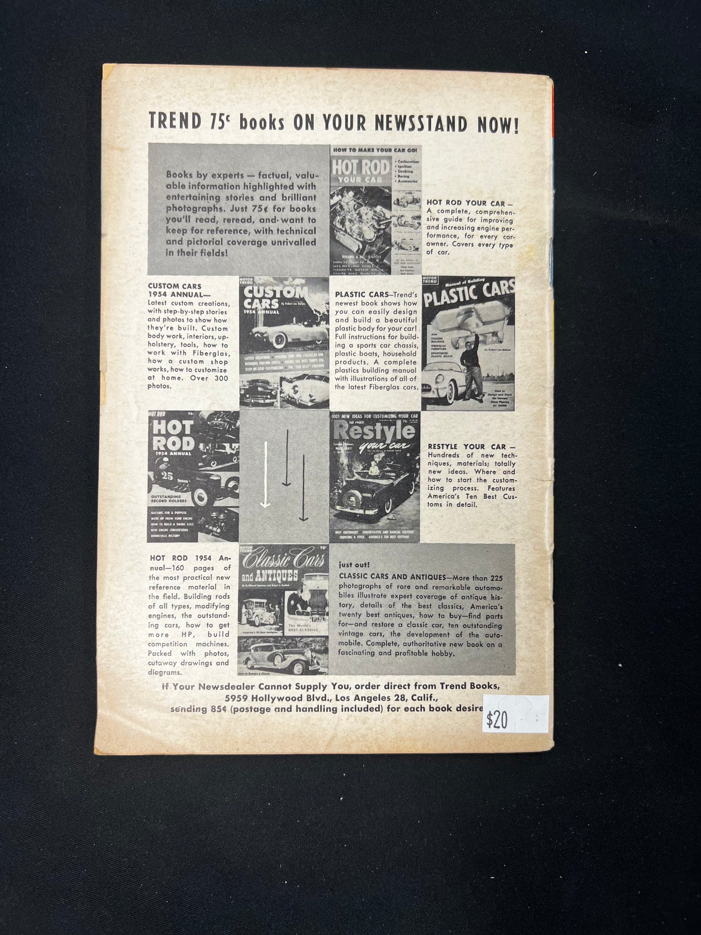 Car Craft Magazine May 1954