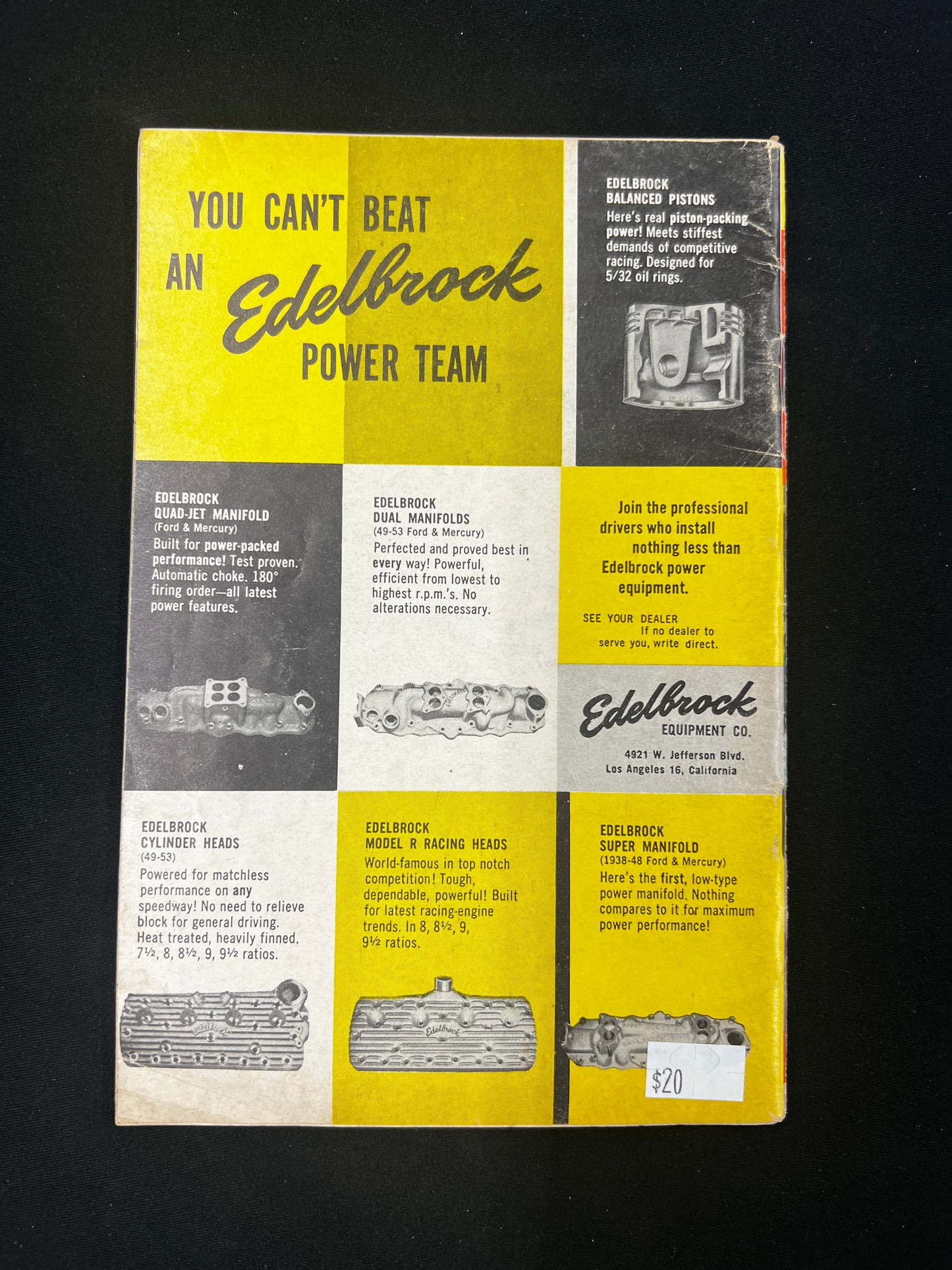Car Craft Magazine April 1954