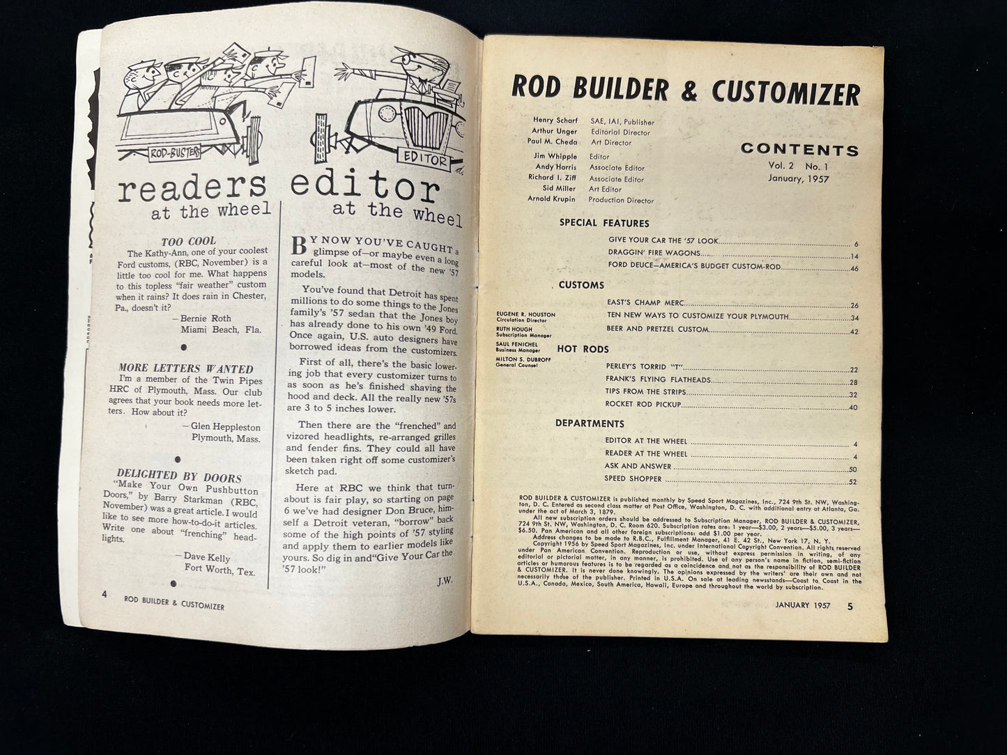 Rod Builder & Customizer January 1957