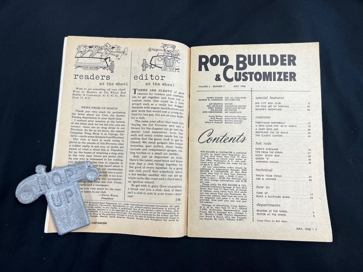 Rod Builder & Customizer July 1958