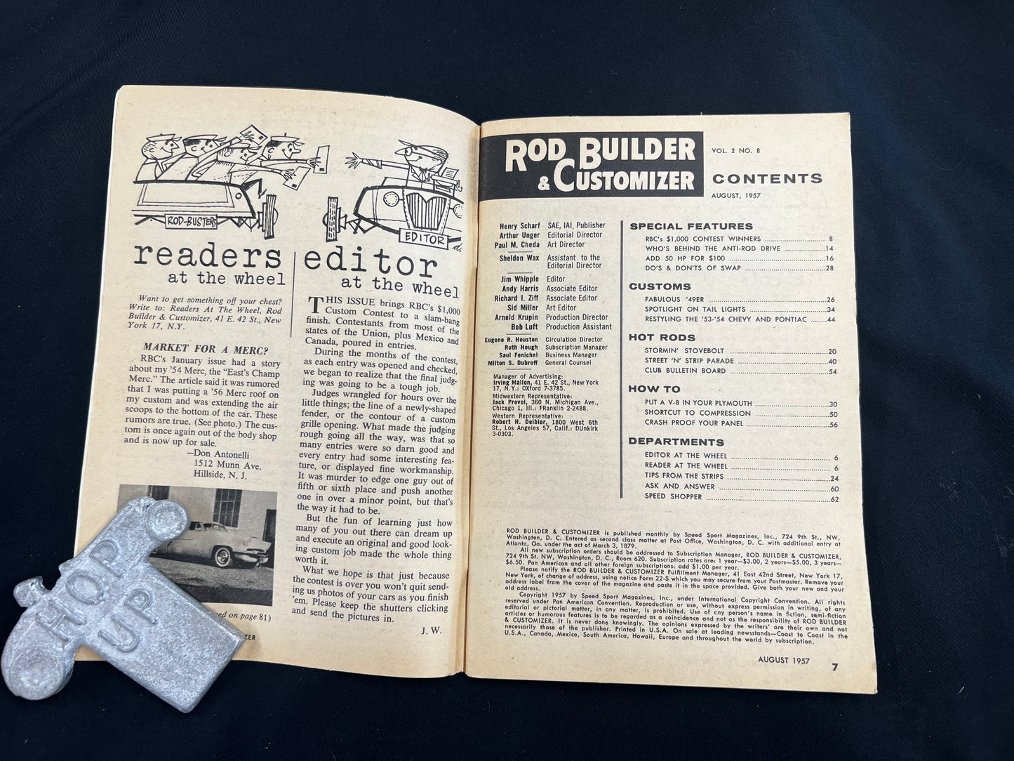 Rod Builder & Customizer August 1957