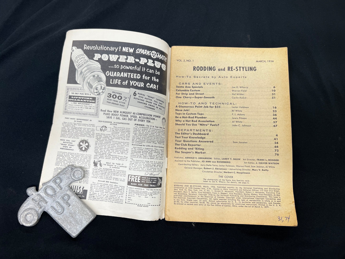 Rodding and Re-styling Magazine March 1956