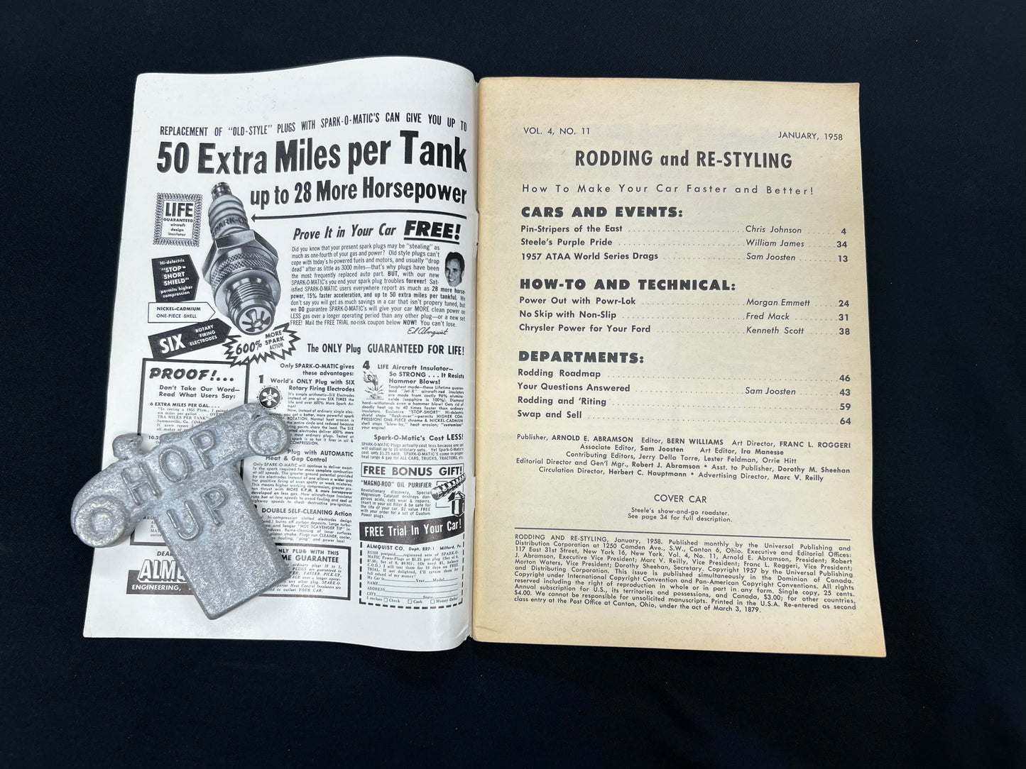 Rodding and Re-styling January 1958