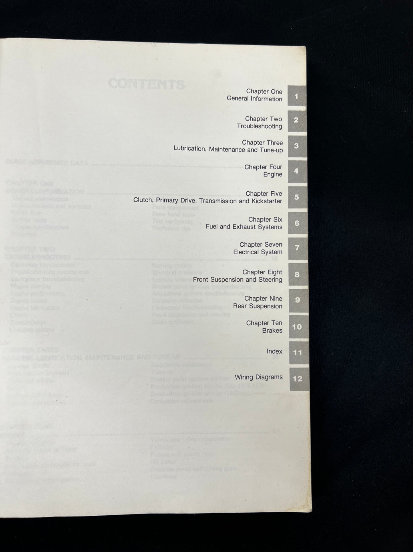 1959-1984 HARLEY DAVIDSON 74 & 80 4 SPEED V-TWINS CLYMER SERVICE MANUAL ORIGINAL