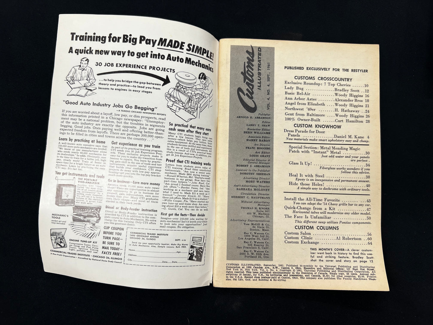 Custom Illustrated Magazine September 1961
