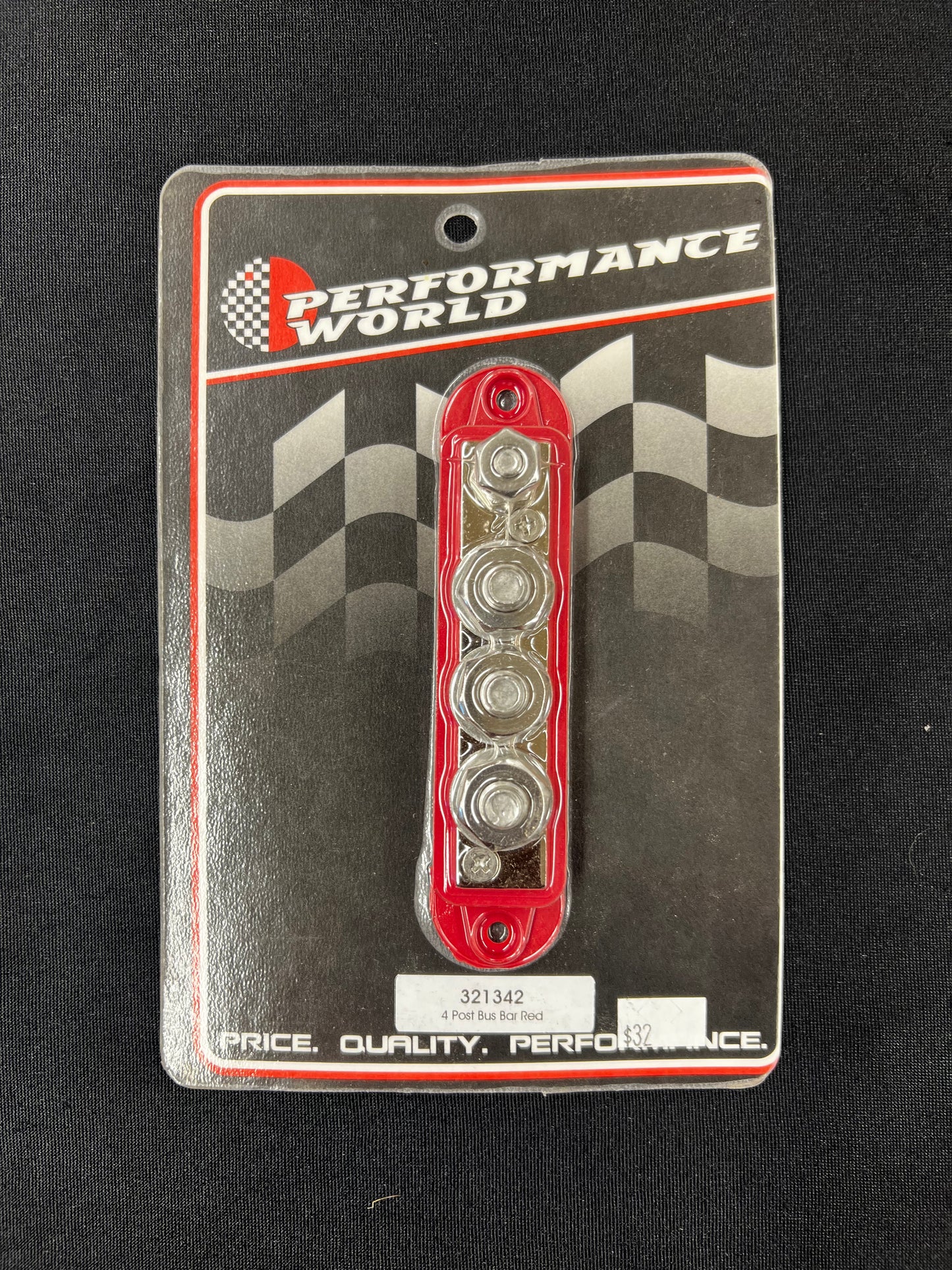 4-POST DISTRIBUTION BUS BAR RED