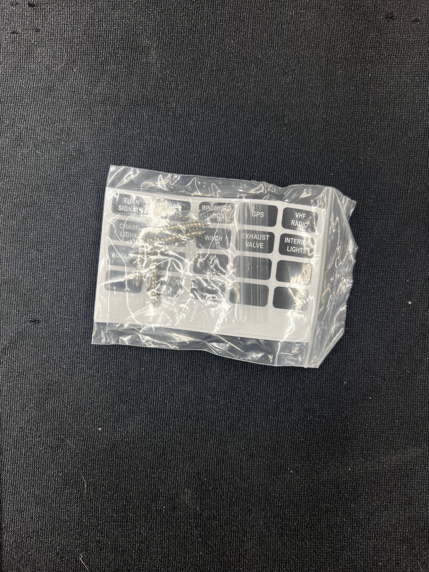 UNIVERSAL 6 CIRCUIT FUSE BLOCK & GROUND DISTRIBUTION PANEL