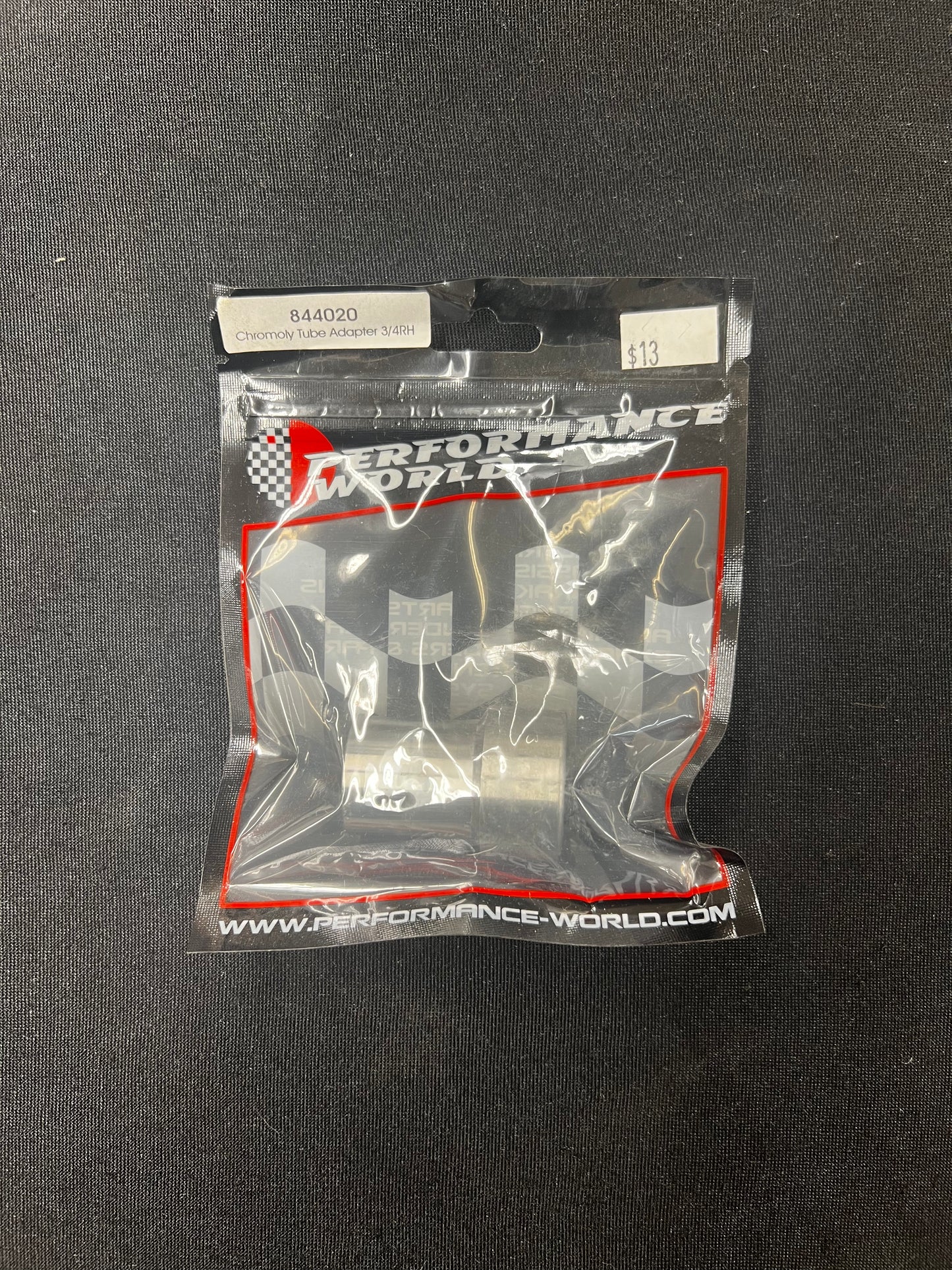 Chromoly Tube Adapter. Fits 1.25" O.D. x .120" wall tubing. 3/4"-16RH